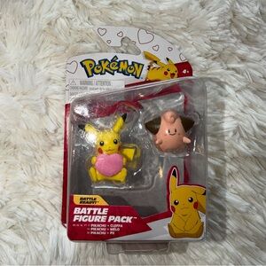 Battle Figure Pack - Pikachu & Clefairy Valentines Edition